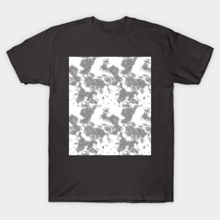 Soft Gray Tie-Dye T-Shirt